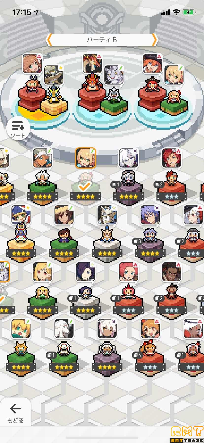 引退垢 戦力6000超え ★5キャラ多数！
