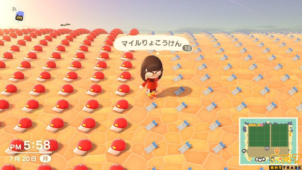王冠★マイル旅行券★さかなのえさ★金鉱石★取り放題