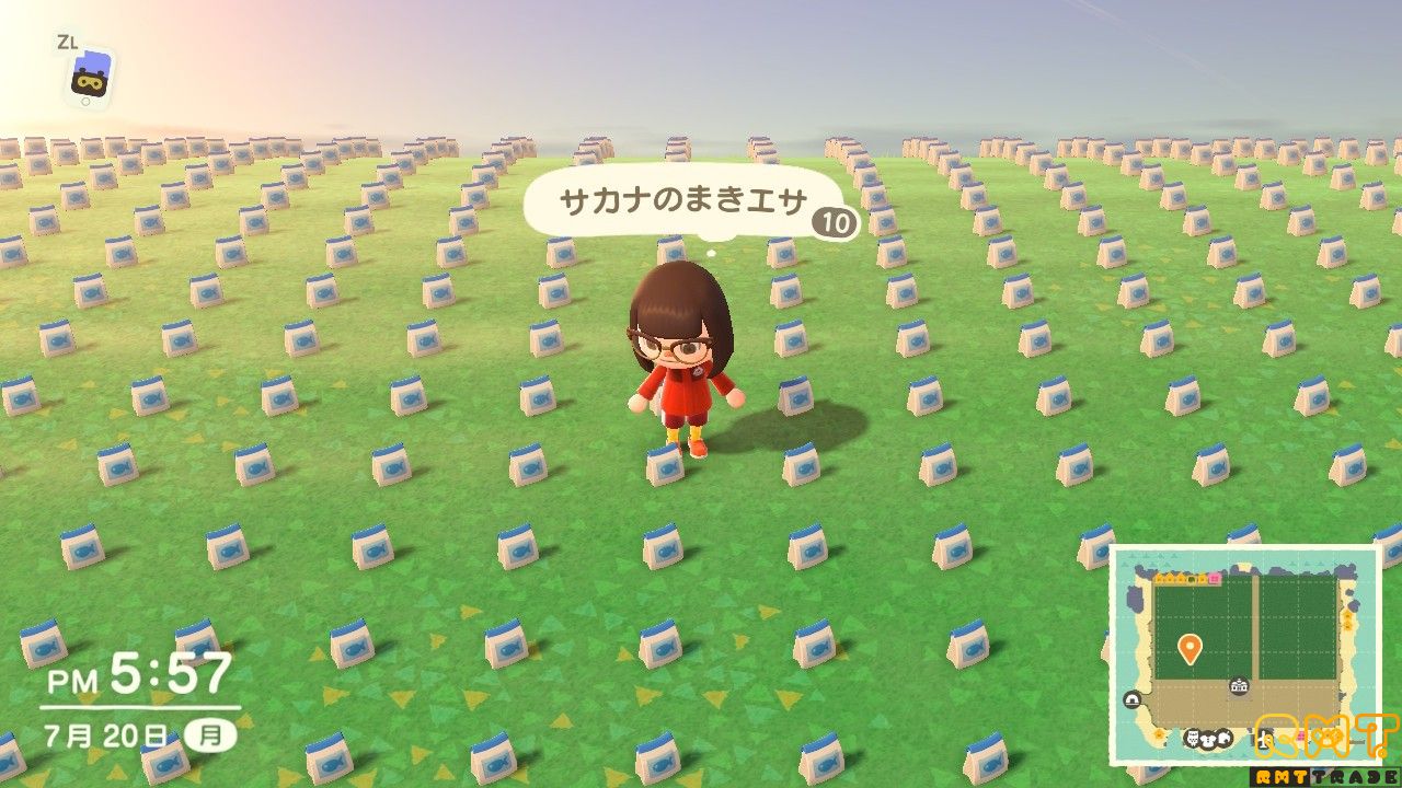王冠★マイル旅行券★さかなのえさ★金鉱石★取り放題