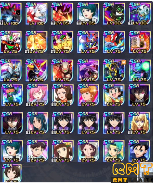 石1700！Lv100クリスマス綾波&ダブルトマダークネスやLv85デビルウィング等SSR37個