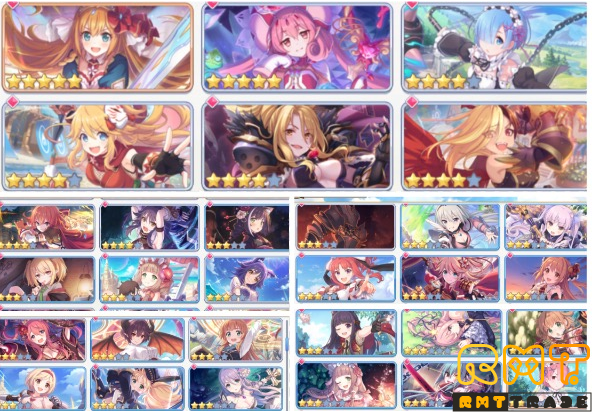 星5ラビリスタ&ネネカ&プリンセスペコリーヌ共存+星4ムイミ&クリスティーナ&レム&マコトetc