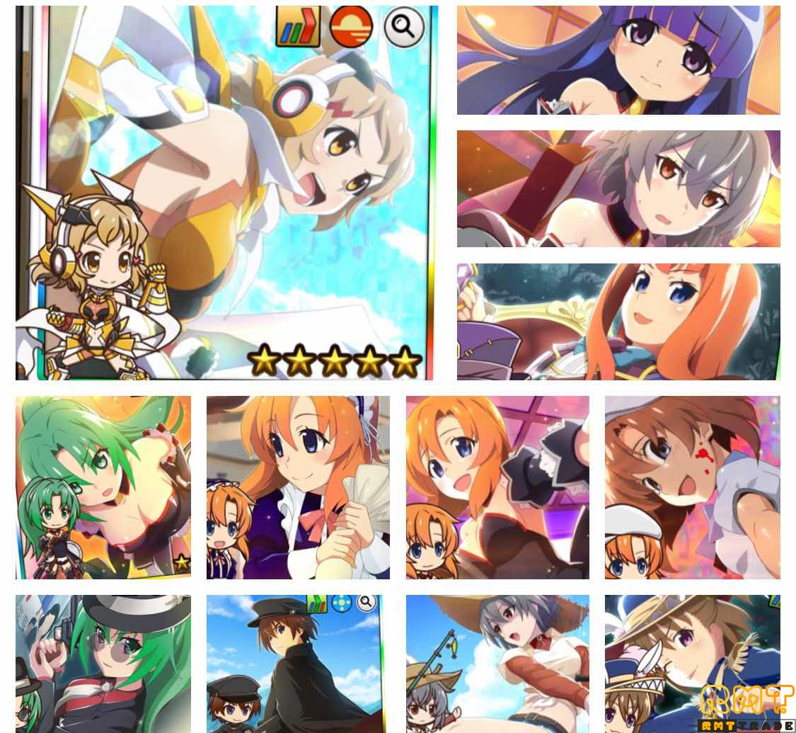 鬼石48620+コラボ立花響(星5)やバレンタインレナ含むSSR12体共存！初期垢