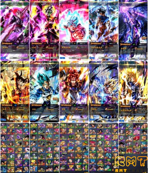 究極！超最新ULTRA星5ゴジータ+ULTRA星5孫悟空+LEGENDS LIMITED10体
